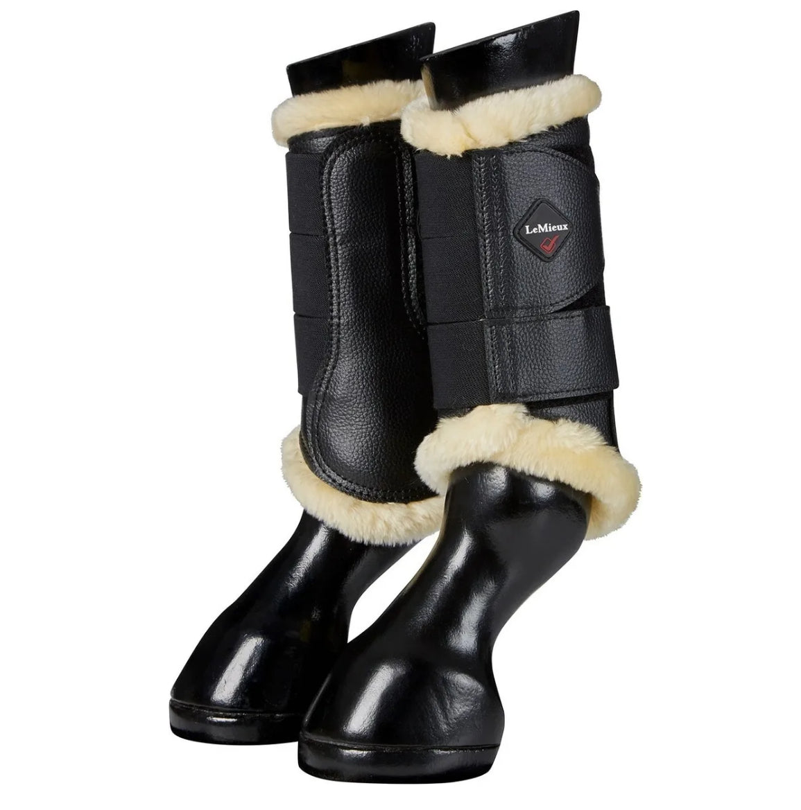 Le Meiux Fleece Edged Mesh Brushing Boot