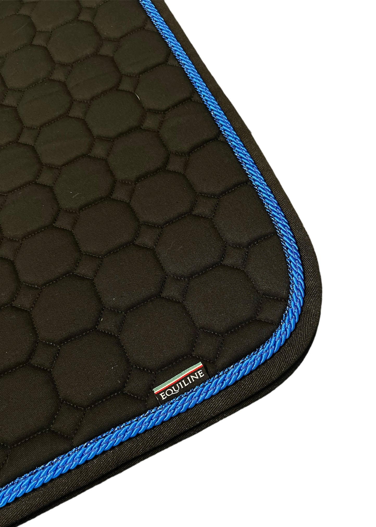 Equiline - Octagon med blå passpoal.