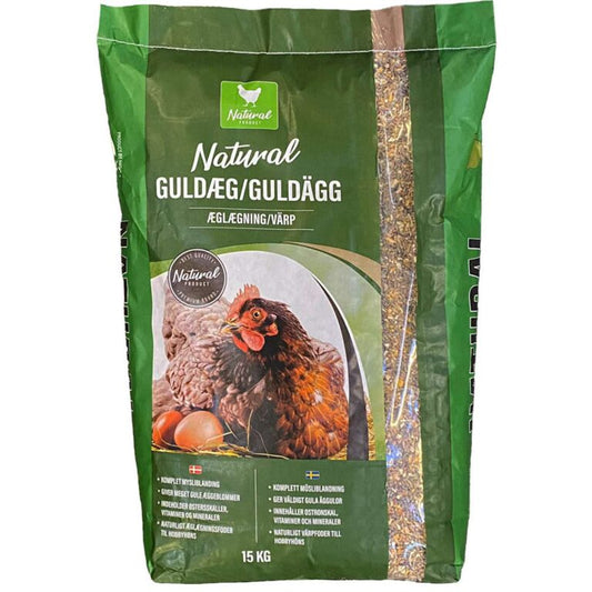 Hönsfoder - Natural Guldägg 15 kg