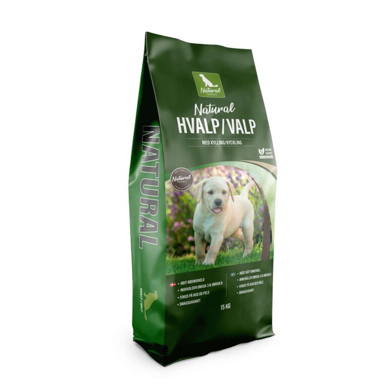 Valpfoder - Natural 15kg