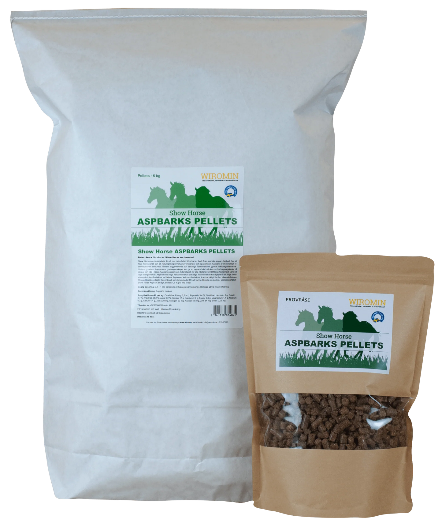 Aspbarkspellets 15kg